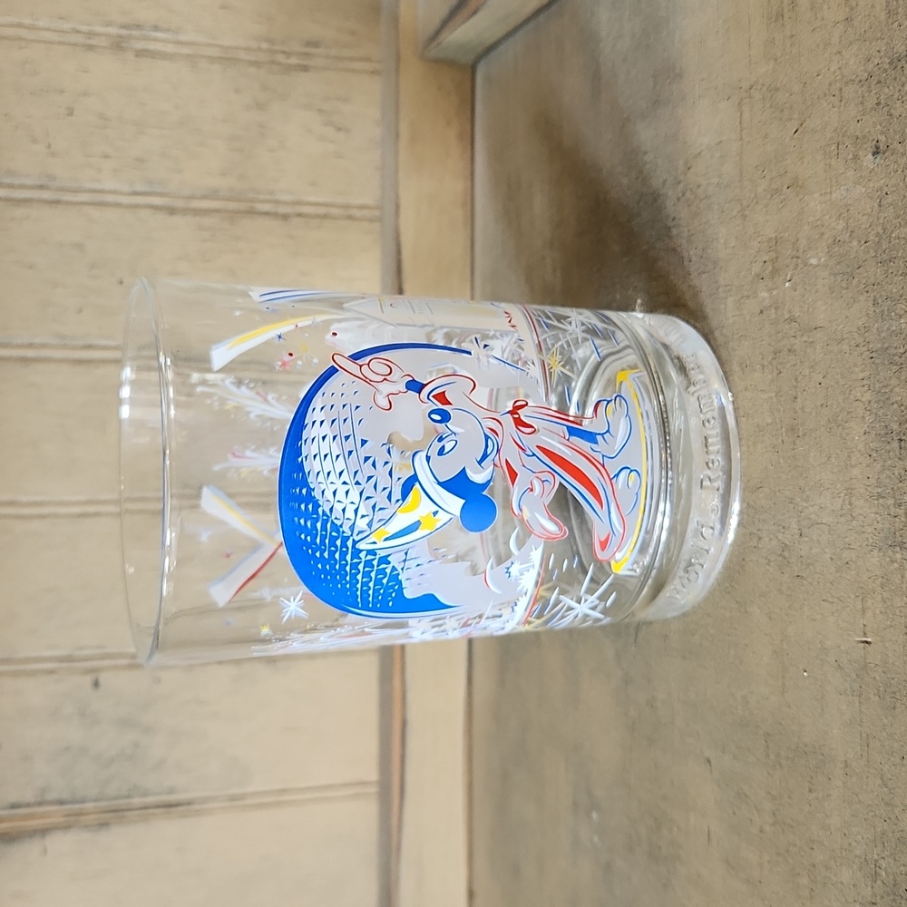 Walt Disney Word 25th Anniversary Glass